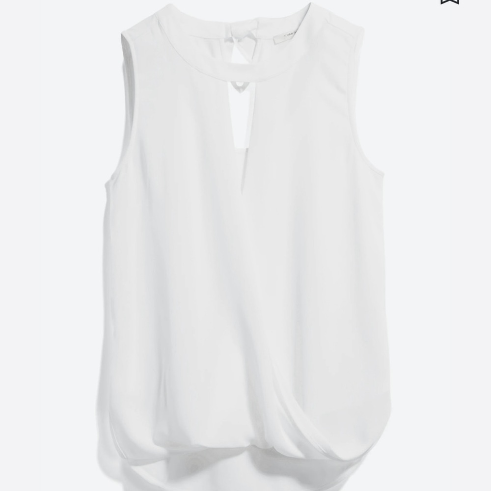 41 HAWTHORN
Clearwater Mixed Material Surplice Blouse